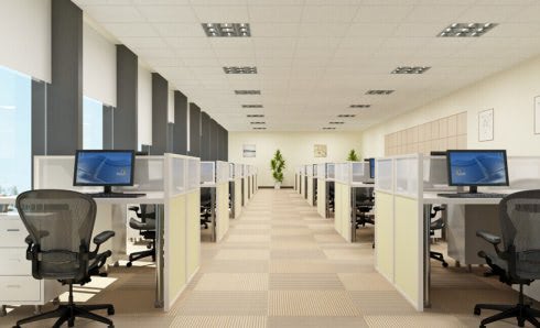 極簡(jiǎn)的辦公室裝修案例！