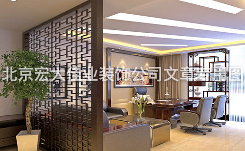 辦公室裝修設計為什么選擇文化墻？
