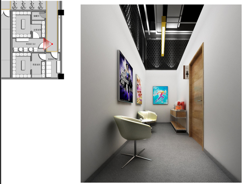 機(jī)場員工健身房裝修 機(jī)場員工健身房裝修