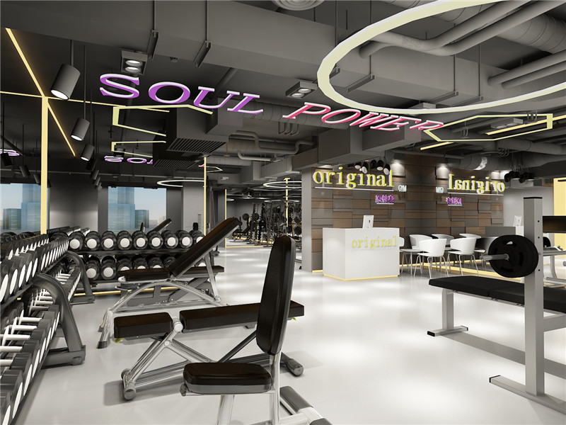 原健身館室內(nèi)裝修設(shè)計(jì)