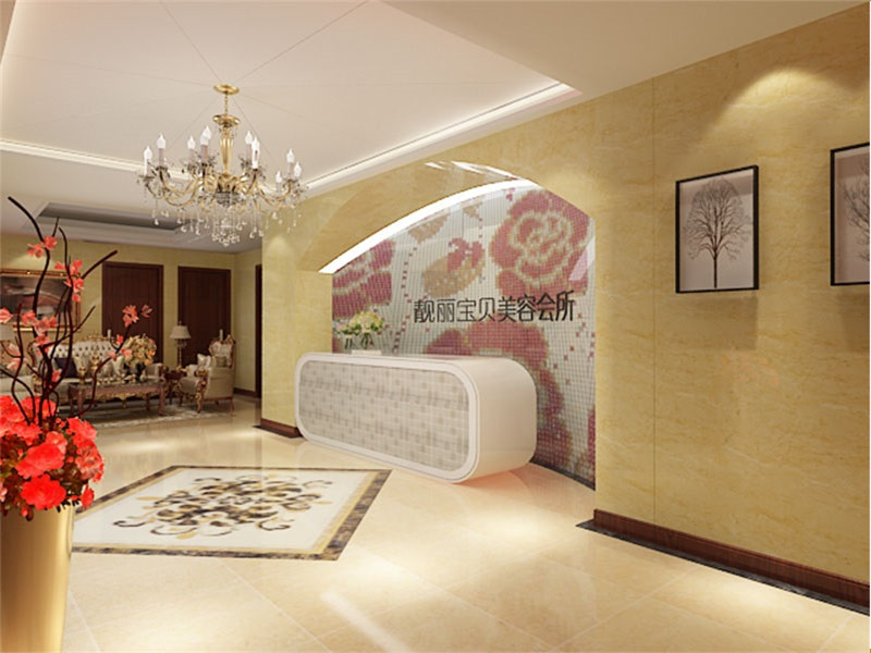 靚麗寶貝美容會所裝修設(shè)計