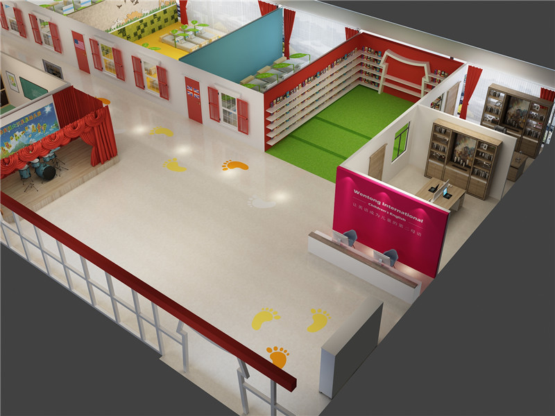 鄭州幼兒園全景圖 鄭州幼兒園全景圖