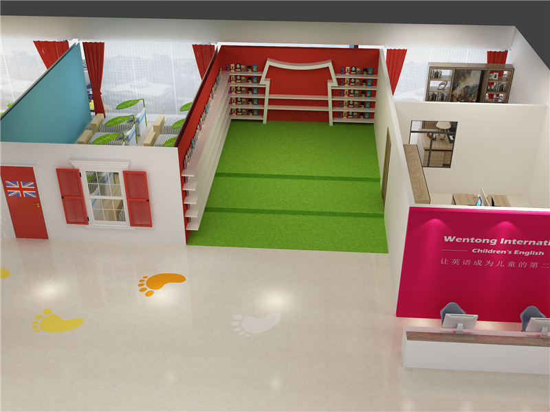 鄭州幼兒園全景圖 鄭州幼兒園全景圖