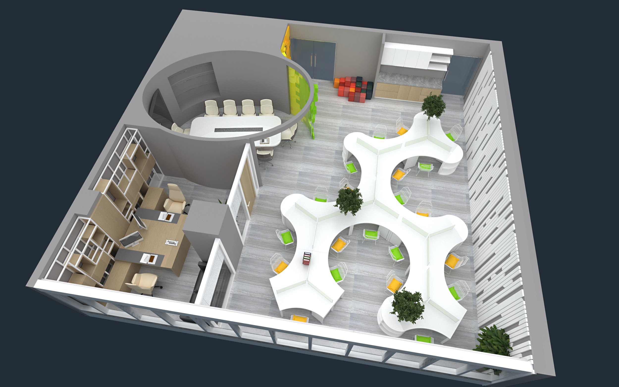 辦公室裝修設(shè)計功能區(qū)域如何選材