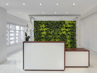 會(huì)呼吸的綠色辦公室裝修空間【宏大佳業(yè)】
